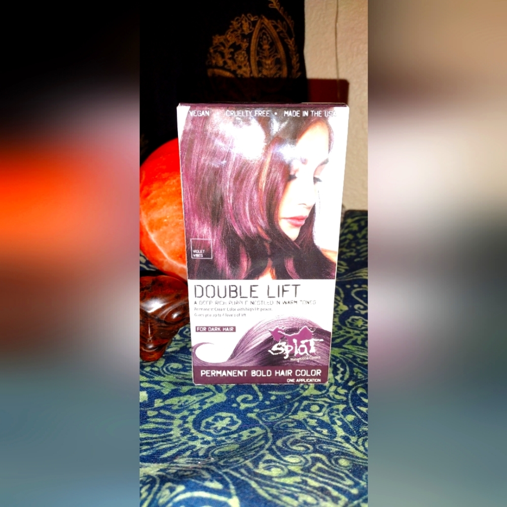 Splat, deep purple warm tones hair dye Brand New SEALED BOX